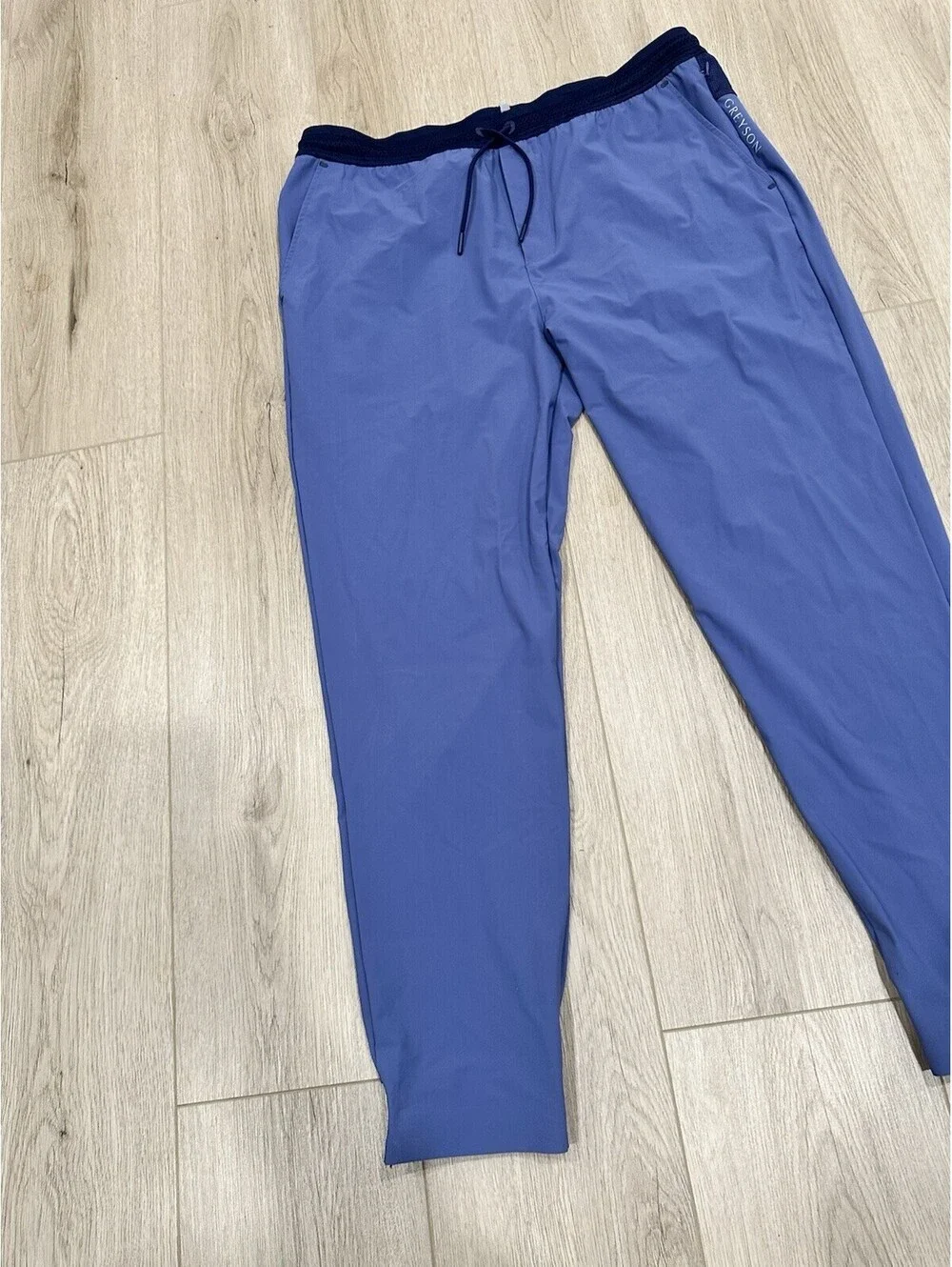 Greyson Joggers Performance Stretch Pants Mens XL Blue Active